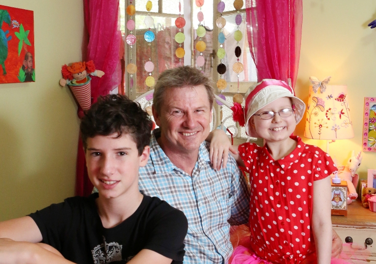 Amy Poynting 10 of Ashgrove was diagnosed with cancer aged three Now at 10